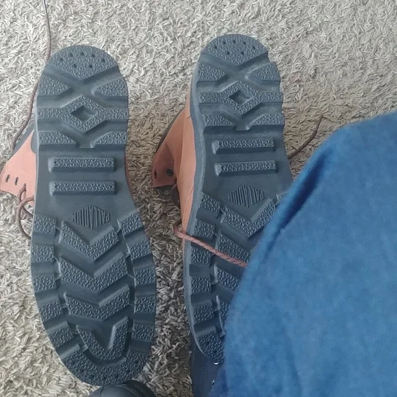 Palladium Milk Chocolate Boots - Picture 7 of 9